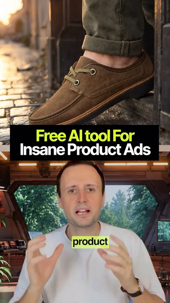 Video cover: Turn a camera-roll photo into a studio product ad