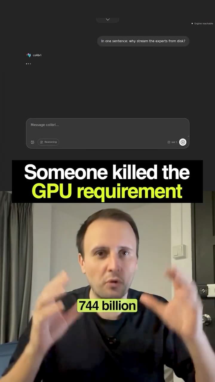 Video cover: Could your laptop run Colibri?