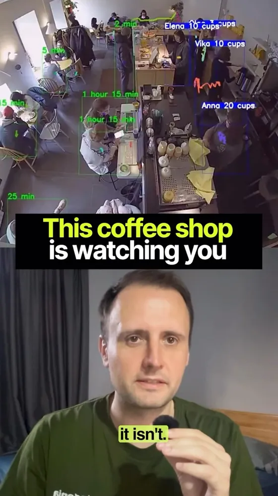 Video cover: Her 47th coffee of the shift