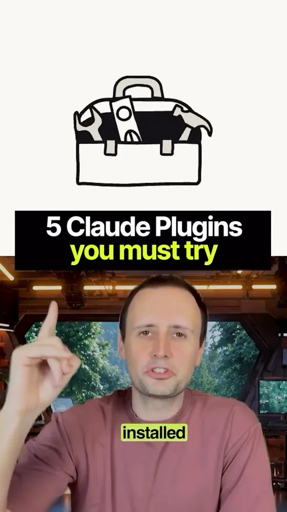 Video cover: Five plugins. Two of them are plugins.