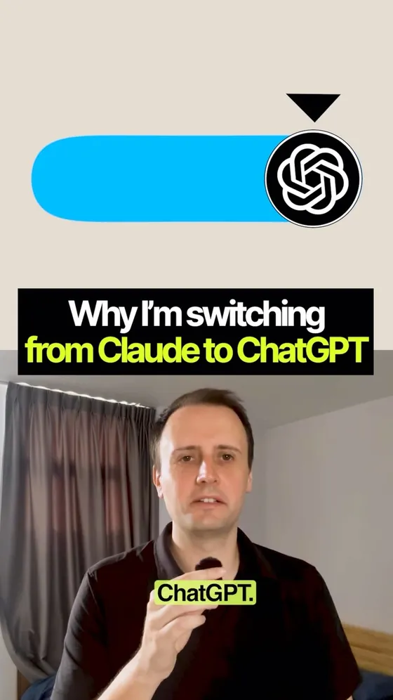 Video cover: ChatGPT or Claude? Pick the one that fits your work.