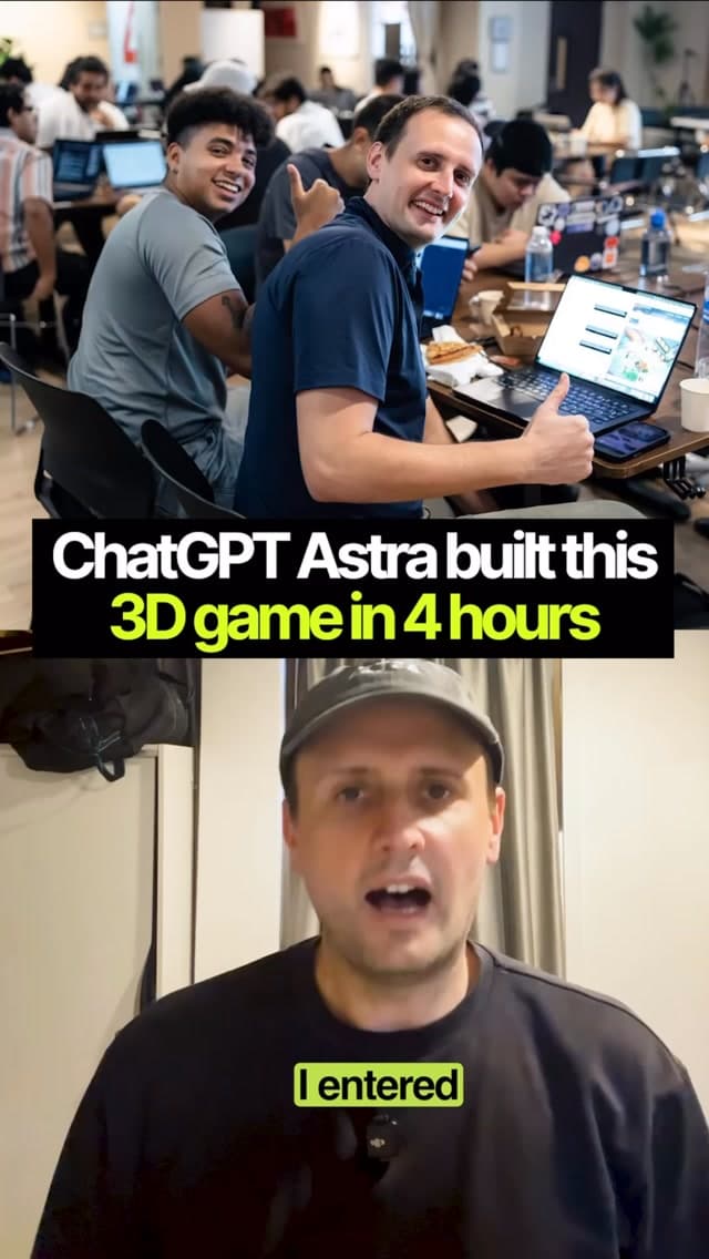 Video cover: Build a 3D Japanese learning game with Codex and Blender