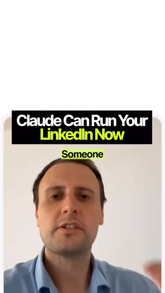 Video cover: Turn Claude Code into your LinkedIn content assistant